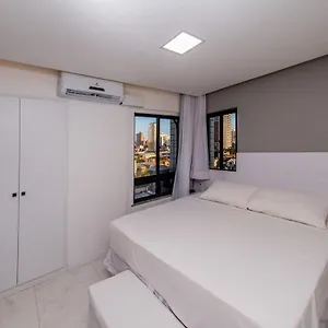 507 Lindo Flat Mobiliado Na De Iracema Apartamento